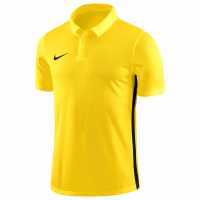 Nike Детска Блуза С Яка Academy Polo Shirt Junior Boys Yellow Детски тениски тип поло