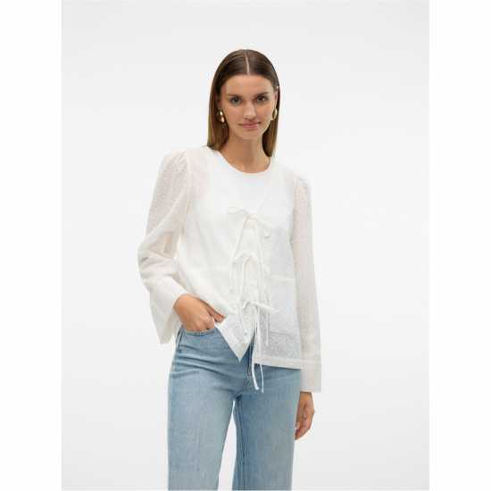 Vero Moda Palma Tie Top Ld99  Дамски ризи и тениски