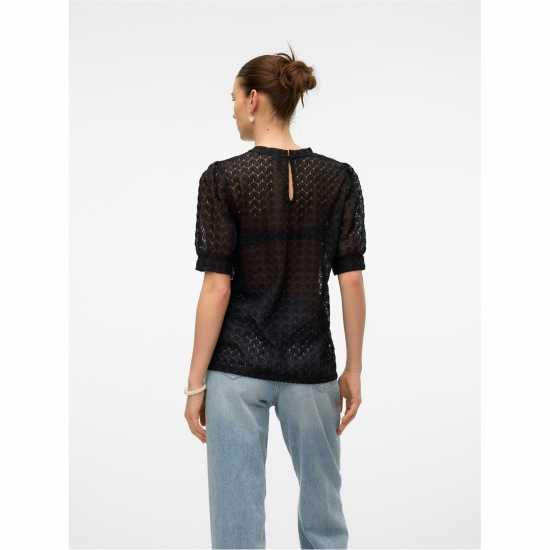 Vero Moda Becca Long-Sleeve Blouse Черно 