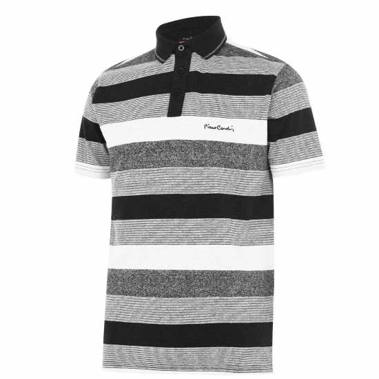 Pierre Cardin Мъжко Поло Райе Stripe Polo Shirt Mens  Мъжко облекло за едри хора