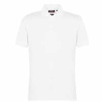 Pierre Cardin Блуза С Яка Polo Shirt White Мъжко облекло за едри хора