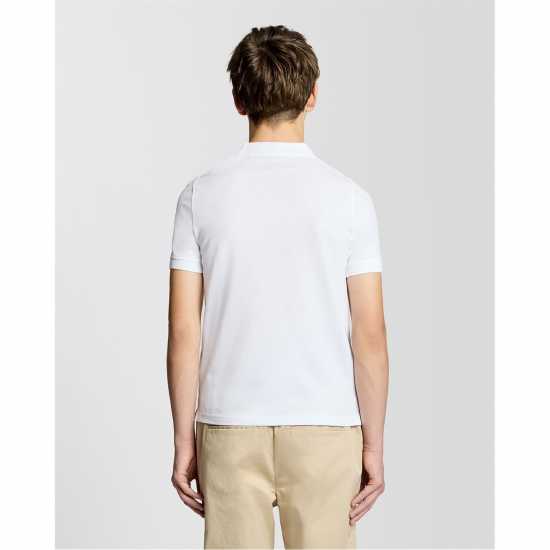 Lyle And Scott Блуза С Яка Lyle & Scott Kids Plain Polo Shirt White Lyle And Scott Блуза С Яка Lyle & Scott Kids Plain Polo Shirt White