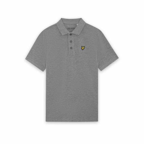 Lyle And Scott Блуза С Яка Kids' Short Sleeve Polo Shirt Grey 