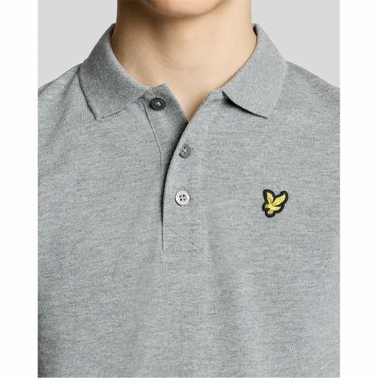 Lyle And Scott Блуза С Яка Lyle & Scott Kids Plain Polo Shirt Grey Lyle And Scott Блуза С Яка Lyle & Scott Kids Plain Polo Shirt Grey