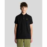 Lyle And Scott Блуза С Яка Kids' Short Sleeve Polo Shirt Black 