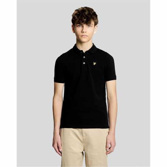 Lyle And Scott Блуза С Яка Lyle & Scott Kids Plain Polo Shirt Black Lyle And Scott Блуза С Яка Lyle & Scott Kids Plain Polo Shirt Black