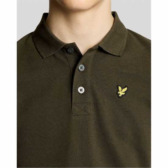 Lyle And Scott Блуза С Яка Lyle & Scott Kids Plain Polo Shirt Olive Lyle And Scott Блуза С Яка Lyle & Scott Kids Plain Polo Shirt Olive