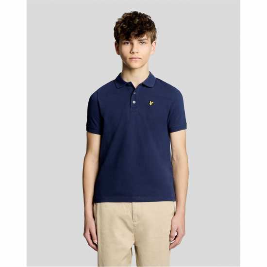 Lyle And Scott Блуза С Яка Lyle & Scott Kids Plain Polo Shirt Navy Lyle And Scott Блуза С Яка Lyle & Scott Kids Plain Polo Shirt Navy