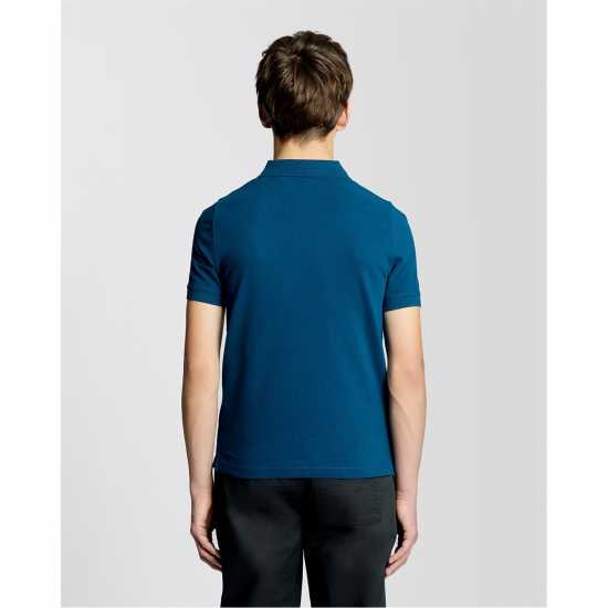 Lyle And Scott Блуза С Яка Lyle & Scott Kids Plain Polo Shirt Blue Lyle And Scott Блуза С Яка Lyle & Scott Kids Plain Polo Shirt Blue