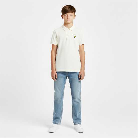 Lyle And Scott Блуза С Яка Kids' Short Sleeve Polo Shirt White 626 