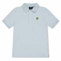 Lyle And Scott Блуза С Яка Kids' Short Sleeve Polo Shirt Opal Blue W596 