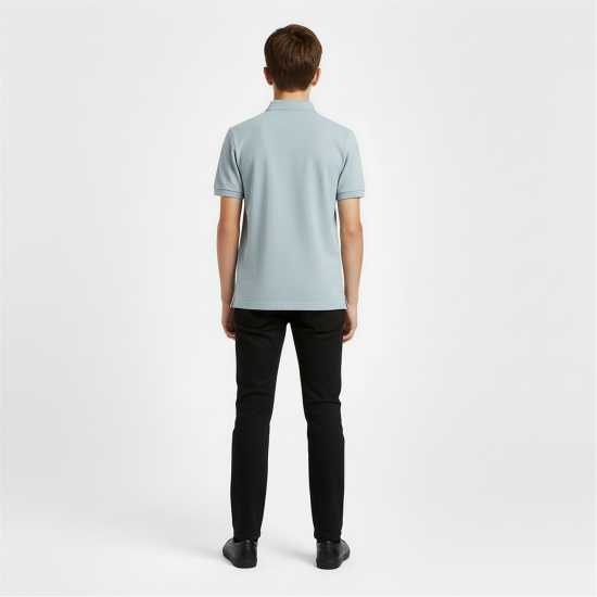 Lyle And Scott Блуза С Яка Kids' Short Sleeve Polo Shirt Opal Blue W596 