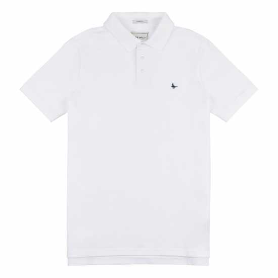 Ald Pqe Polo Sn99 Bright White Мъжки тениски с яка