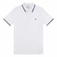 Edgw Pqe Polo Sn99 Bright White Мъжки тениски с яка