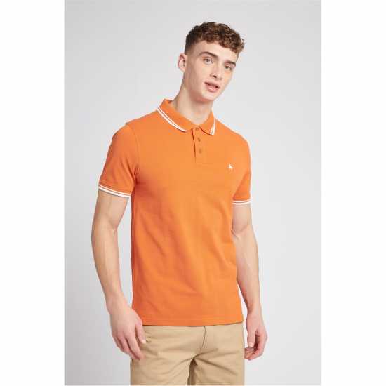 Edgw Pqe Polo Sn99 Burnt Orange Мъжки тениски с яка