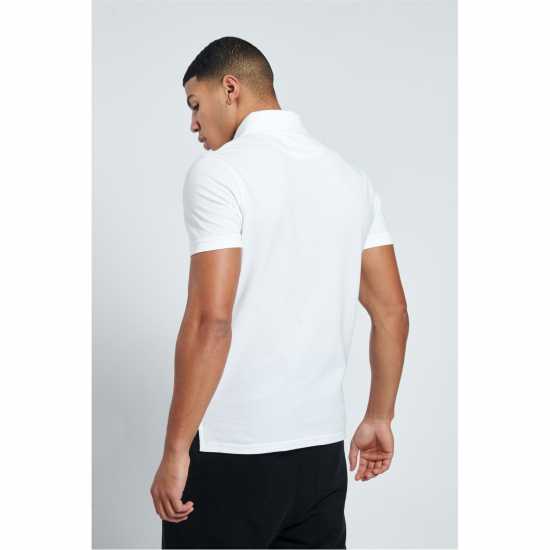 Pique Polo Sn99 Bright White Мъжки тениски с яка
