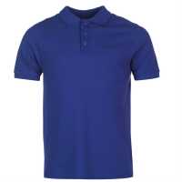 Pierre Cardin Мъжка Блуза С Яка Plain Polo Shirt Mens Royal Blue Мъжко облекло за едри хора