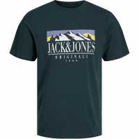 Jack And Jones Teess Crewneck Sn42  Мъжки тениски с яка