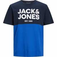 Jack And Jones Short Sleeve Crew Neck Logo T-Shirt