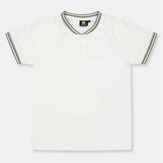 Hummel Блуза С Яка Short-Sleeve Polo Shirt Бяло 