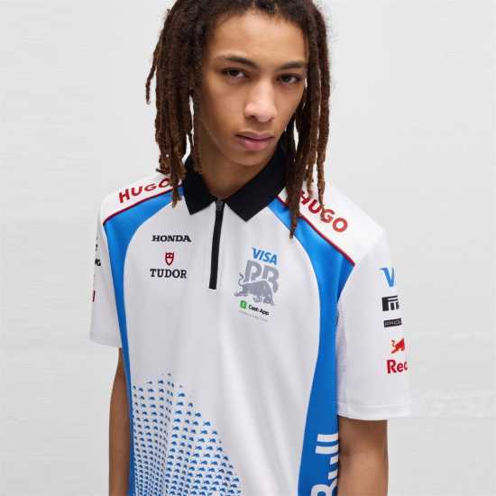 Hugo Boss Блуза С Яка Hugo Mens Boss Red Bull F1 Short Sleeve Polo Shirt (2025) Hugo Boss Блуза С Яка Hugo Mens Boss Red Bull F1 Short Sleeve Polo Shirt (2025)