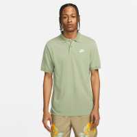 Nike Мъжка Блуза С Яка Match Up Polo Shirt Mens Oil Green/White Мъжко облекло за едри хора