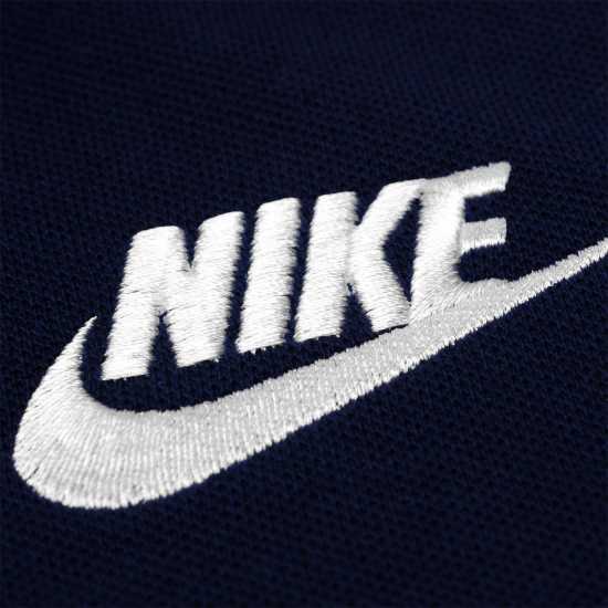 Nike Мъжка Блуза С Яка Match Up Polo Shirt Mens Navy Мъжко облекло за едри хора