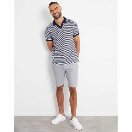 Блуза С Яка Domino Short-Sleeve Polo Shirt Блуза С Яка Domino Short-Sleeve Polo Shirt