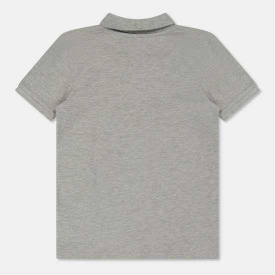 Блуза С Яка Farah Unisex Kids' Bugsworth Short Sleeve Polo Shirt Сиво Блуза С Яка Farah Unisex Kids' Bugsworth Short Sleeve Polo Shirt Сиво