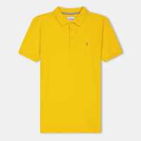 Farah Bugsworth Polo Jn99 Жълто Farah Bugsworth Polo Jn99 Жълто