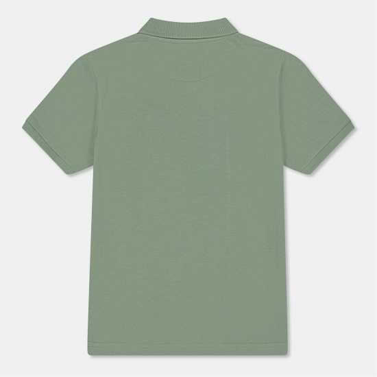 Блуза С Яка Farah Unisex Kids' Bugsworth Short Sleeve Polo Shirt Зелено 