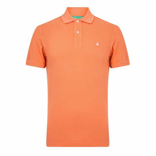 Colors Plo T Sn99 Burnt Orange Мъжки тениски с яка