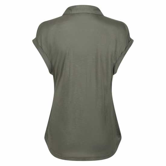 Блуза С Яка Women's Lupine Short Sleeve Polo Shirt Блуза С Яка Women's Lupine Short Sleeve Polo Shirt