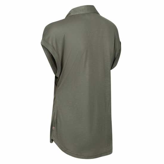 Блуза С Яка Women's Lupine Short Sleeve Polo Shirt Блуза С Яка Women's Lupine Short Sleeve Polo Shirt