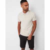 Блуза С Яка Threadbare Tb Shandy Short-Sleeve Polo Shirt Камък