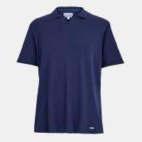 Блуза С Яка Threadbare Men's Short-Sleeve Polo Shirt Морска синьо 