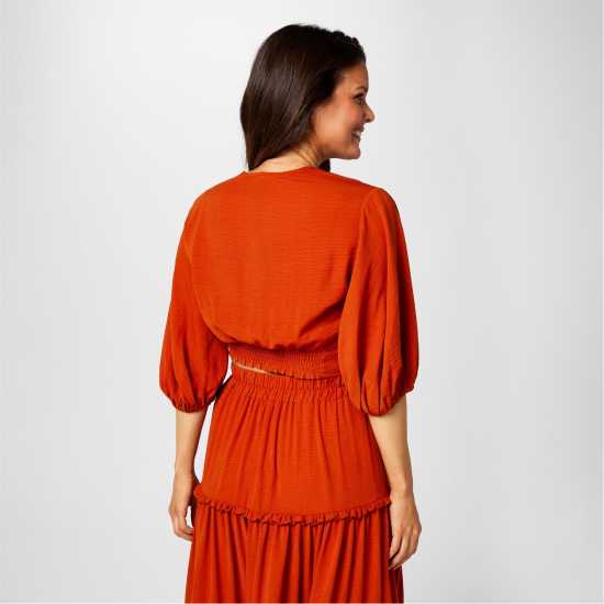 Biba Cropped Blouse Ръст Дамски ризи и тениски