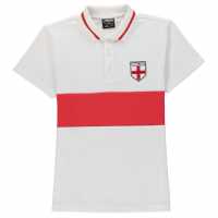 Team Детска Блуза С Яка Classic Polo Shirt Juniors England Детски тениски тип поло