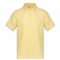 Slazenger Мъжка Блуза С Яка Tipped Polo Shirt Mens Light Yellow Мъжко облекло за едри хора