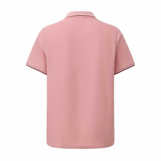 Slazenger Мъжка Блуза С Яка Tipped Polo Shirt Mens Slazenger Мъжка Блуза С Яка Tipped Polo Shirt Mens Pink