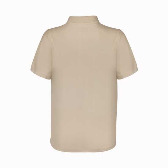 Slazenger Мъжка Блуза С Яка Plain Polo Shirt Mens Beige Мъжко облекло за едри хора