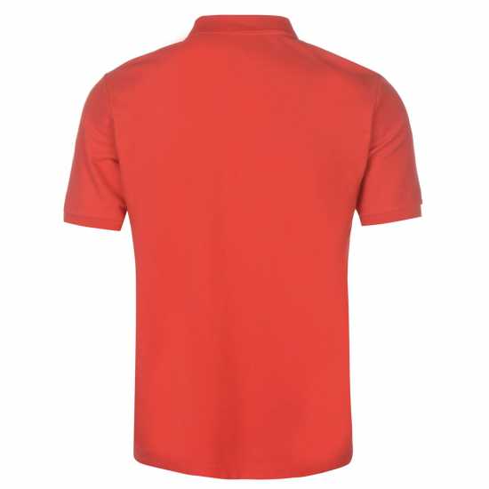 Slazenger Мъжка Блуза С Яка Plain Polo Shirt Mens Red Мъжко облекло за едри хора