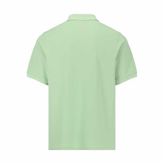 Slazenger Мъжка Блуза С Яка Plain Polo Shirt Mens Green Мъжко облекло за едри хора