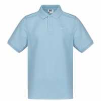 Slazenger Мъжка Блуза С Яка Plain Polo Shirt Mens Light Blue Мъжко облекло за едри хора