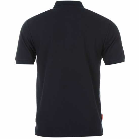 Slazenger Мъжка Блуза С Яка Plain Polo Shirt Mens Navy Мъжко облекло за едри хора