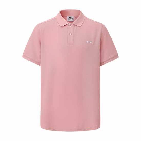Slazenger Мъжка Блуза С Яка Plain Polo Shirt Mens Slazenger Мъжка Блуза С Яка Plain Polo Shirt Mens