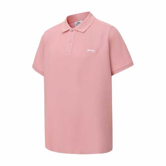 Slazenger Мъжка Блуза С Яка Plain Polo Shirt Mens Slazenger Мъжка Блуза С Яка Plain Polo Shirt Mens