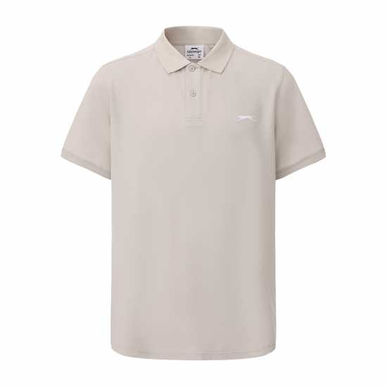 Slazenger Мъжка Блуза С Яка Plain Polo Shirt Mens Slazenger Мъжка Блуза С Яка Plain Polo Shirt Mens