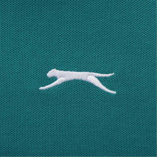 Slazenger Мъжка Блуза С Яка Plain Polo Shirt Mens  