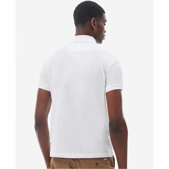 Barbour Блуза С Яка Hirstly Polo Shirt White 